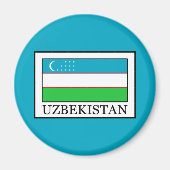 Uzbekistan マグネット (正面)