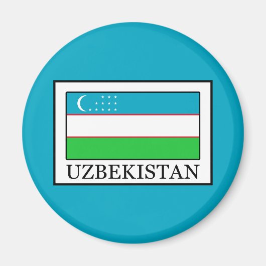 Uzbekistan マグネット (正面)