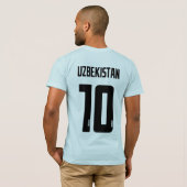 Uzbekistan_10 Tシャツ (裏面フル)