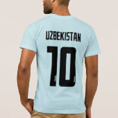Uzbekistan_10 Tシャツ (裏面)