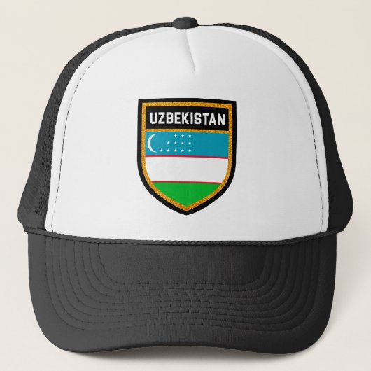 Uzbekistan Flag キャップ (正面)
