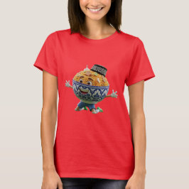Uzbekistan Plov Food Soccer Mascot - Group K Tシャツ