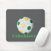 Uzbekistan Soccer マウスパッド (マウス)