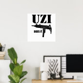 UZIによるポスター ポスター (ホームオフィス)