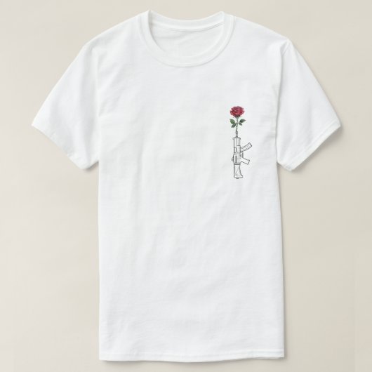 Uzi Rose Tシャツ (デザイン正面)