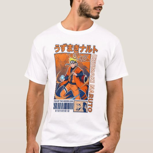 Uzumaki Naruto Ninja of the Hidden Leaf T-SHIRT Tシャツ (正面)