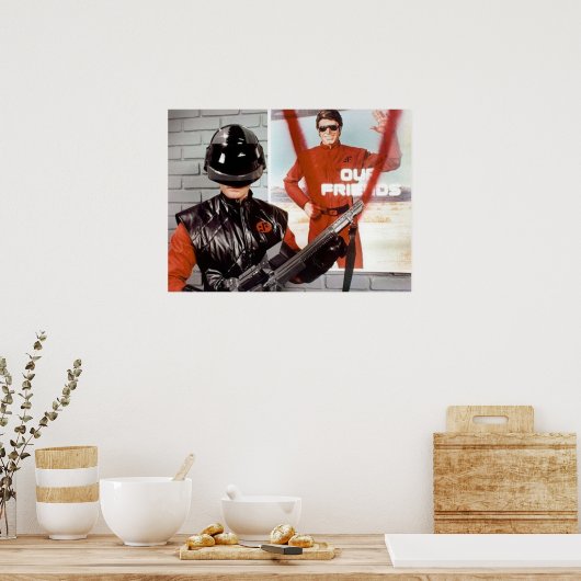 Vお客様が逮捕されている訪問者 ポスター (キッチン)