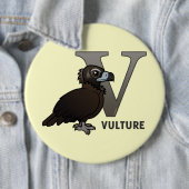 Vつはハゲタカのためです 缶バッジ (インサイチュ)