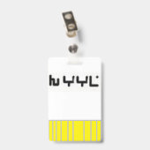 Vのセキュリティバッジ バッジ (裏面 （クリップ付）)