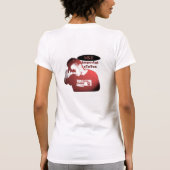 Vの首を解決して下さい Tシャツ (裏面)