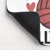 Vはバレンタインデーおもしろいバレーボール愛好家のための マウスパッド (コーナー)