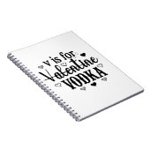 Vはバレンタインデー ノートブック (右側)