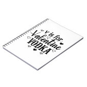 Vはバレンタインデー ノートブック (左側)