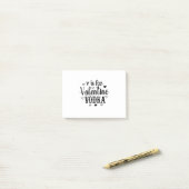 Vはバレンタインデー ポストイット (デスク上)