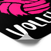 Vはバレーボールのバレンタイン愛バレンタイン39sダ ポスター (角)