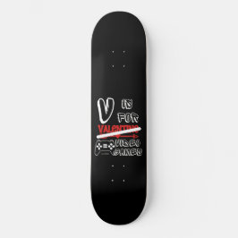 Vはビデオゲームおもしろいのバレンタインの日 スケートボード