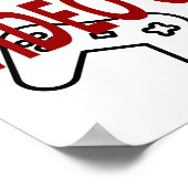 Vはビデオゲームのバレンタイン用 ポスター (角)