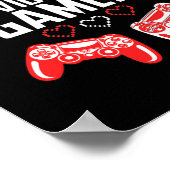 Vはビデオゲーム用ヴァレンティーヌデイゲーマーボーイズ ポスター (角)