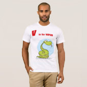 VはヴィパーメンズTシャツ用 Tシャツ (正面フル)