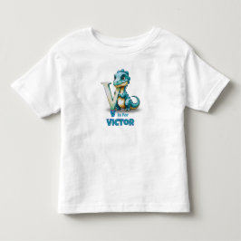 Vはヴェロキラプトル – トドラーTシャツ