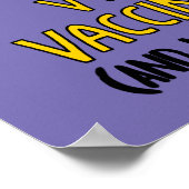 Vは予防接種とVelociraptor用 ポスター (角)