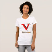Vは何を意味しますか。 Tシャツ (正面フル)