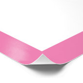 Vは名前ピンクの写真ポスター ポスター (コーナー)