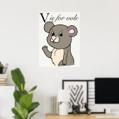 Vは声高だ ポスター (ホームオフィス)