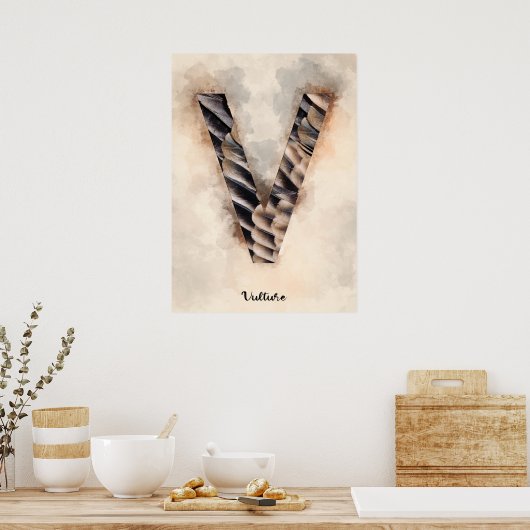 Vは禿鷹の薬 ポスター (キッチン)