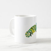 VはVeiled Chameleon用 コーヒーマグカップ (正面左)