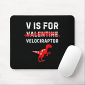 VはVelociraptor RaptorのおもしろいBoy Me用 マウスパッド (マウス)