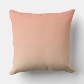 VはVodka Valentineピンクのパーソナライズ用グラデーション クッション (裏面)