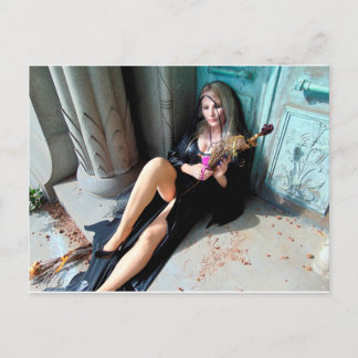 Vアンプデッドフラワーポストカード ポストカード