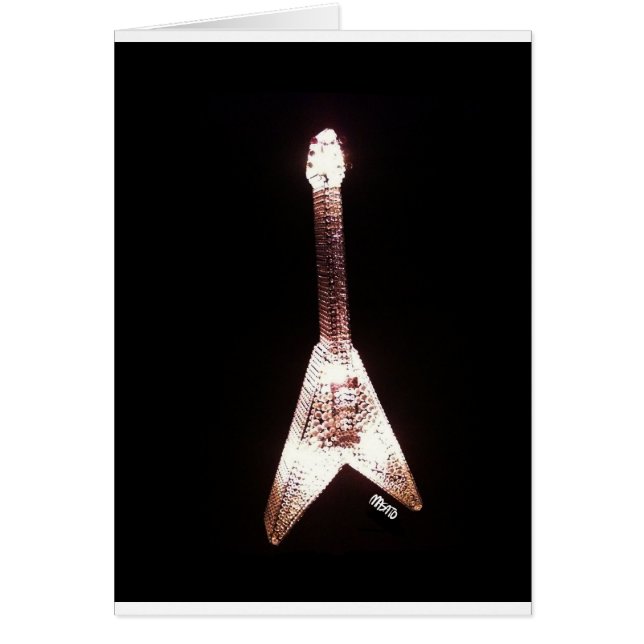 Vギターカード (正面)