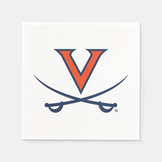 Vサベル スタンダードカクテルナプキン (正面)