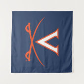 Vサベル タペストリー (正面(横))