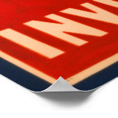 Vシリーズプリント- Invest ポスター (角)