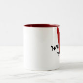 Vジュース ツートーンマグカップ (中央)