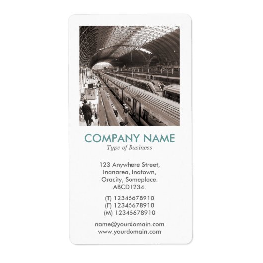 Vスクエア写真 – パディントン駅 ラベル (正面)