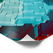 Vスタック角錐 ポスター (コーナー)