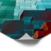 Vスタック角錐 ポスター (角)