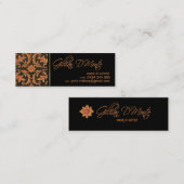 V'バロックプロフェッショナルメイクアップアーティスト(スキニー) スキニー名刺 (正面/裏面)