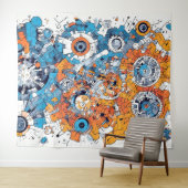 Vパルス2タペストリー タペストリー (インサイチュ(横))