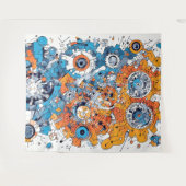 Vパルス2タペストリー タペストリー (正面(横))