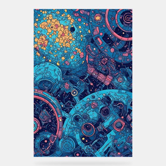 Vパルス4アクリル標識 アクリルサイン (正面)