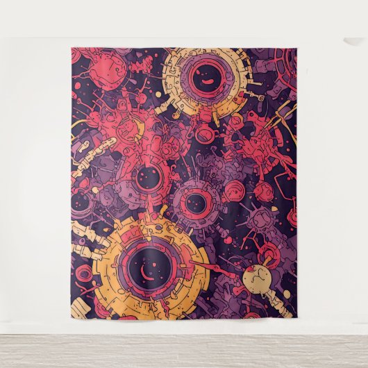 Vパルス6タペストリー タペストリー (正面)