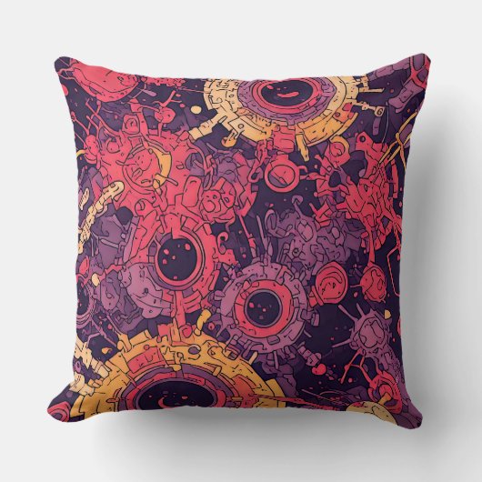 Vパルス6装飾用クッション クッション (正面)