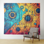 Vパルス7タペストリー タペストリー (インサイチュ(横))