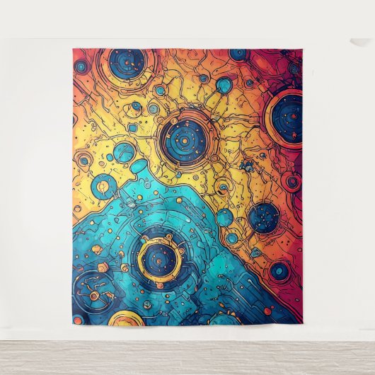 Vパルス7タペストリー タペストリー (正面)