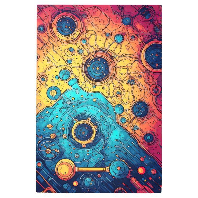 Vパルス7メタルウォールアート メタルプリント (正面)